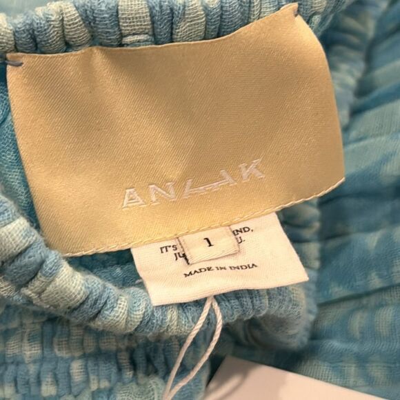 Anaak Amina Bell Maxi Dress in blue bell S NWT - Picture 6 of 7